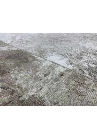 Hoom Rugs Viskos Fr 1217 Beige İthal El Dokuma Halı Bej