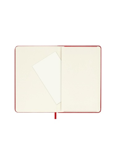 Moleskine Çizgisiz Kırmızı Defter Cep Boy Sert Kapak
