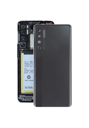 Cbtx Tcl 20 Pro 5g Pil Arka Kapağı Siyah