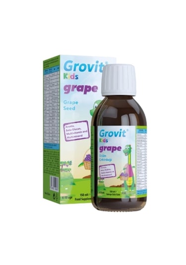 Grovit Kids Grape Şurup 150 ML