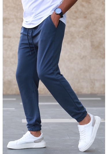 Madmext Lacivert Basic Eşofman 5424 Lacivert
