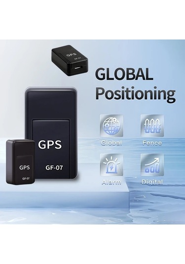 Honeybeeshop Alarm Ve Çit Özellikli Gf-07 Gps Bulucu Anında Tutma Siyah Şarj Edilebilir Usb Güvenlik Cihazı
