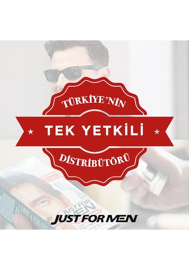 Just For Men Sakal Ve Bıyık Boyası Siyah M - 55 Siyah