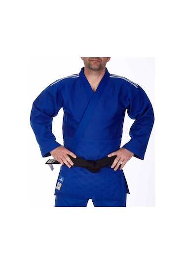 Adidas Champion Iıı Ijf Onaylı Judo Elbisesi Mavi Judogi Mavi