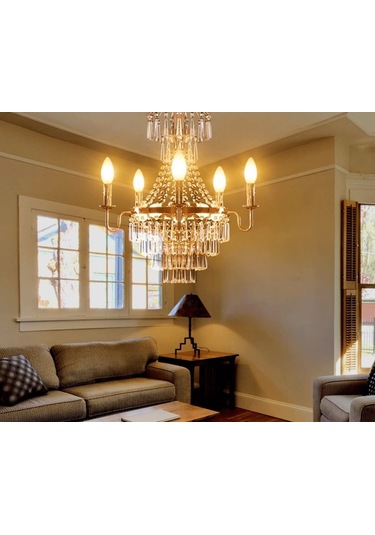 Zmr 120/b.30 12 Li 7w Buji Led Ampul 3000k Günışığı E14 Duy Enerji Tasarruflu Ve Uzun Ömürlü Aydınlatma