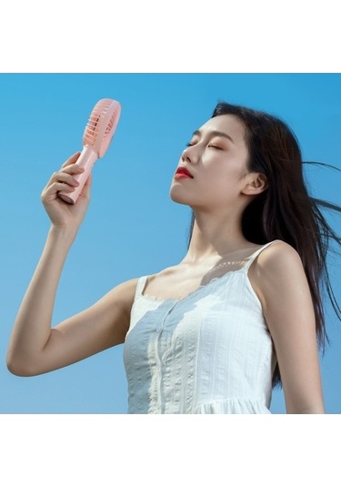 Ebitda Jısulıfe El Tipi Vantilatör, 3 Hızlı, Taşınabilir, Masa Üstü, Power Bank, Aromaterapi, Mini Fan, Kızlar İçin