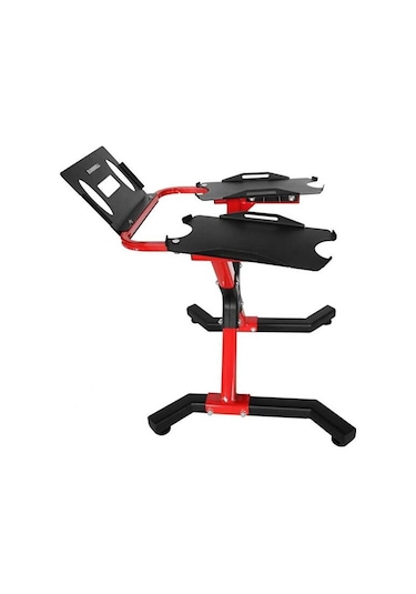 Dambıl Standı Kırmızı Ev Spor Ve Ağırlık Dambıl Rafı