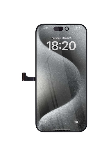Apple Uyumlu iPhone 15 Pro Soft-oled 120hz Ekran