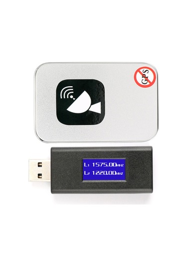 Jeemson Araç Gps/beidou Sinyal Engelleme Cihazı, 1555-1580mhz/1200-1300mhz Frekansı, 5-20m Kapsama, Dc 12-24v Usb Girişi, Abs Malzeme