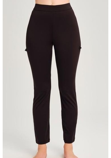 Haşema 3084 Siyah Boru Paça Tayt Çok Renkli