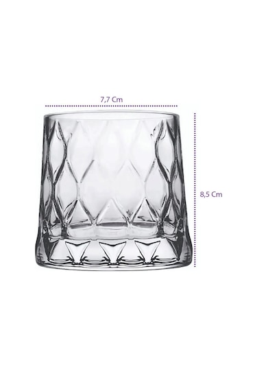 Paşabahçe Leafy Viski Bardağı 6'lı 300 Cc 420194 Diğer