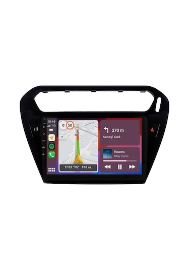 Peugeot 301 Android Multimedya Sistemi 2012-2024 Clarion 4/64