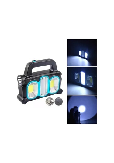 Buffer Hurry Bolt Güneş Enerjili Taşınabilir Çalışma Lambası Powerbank Özellikli Çok Renkli