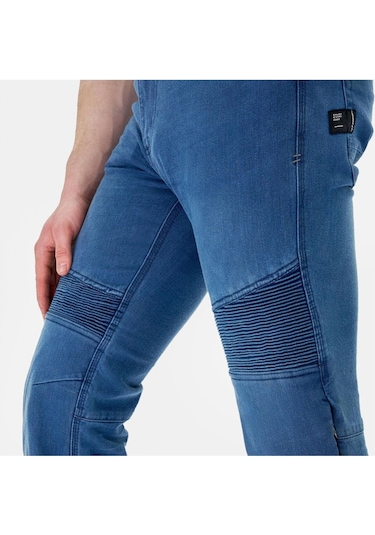 Shima Zenith Korumalı Motosiklet Pantolonu Mavi