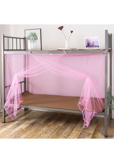 Geeksen Yatak Tülü - Tek/çift Kişilik, Ultra Sıkı Dokuma, 150x200 Cm, Pembe, Öğrenci Yurdu İçin İdeal