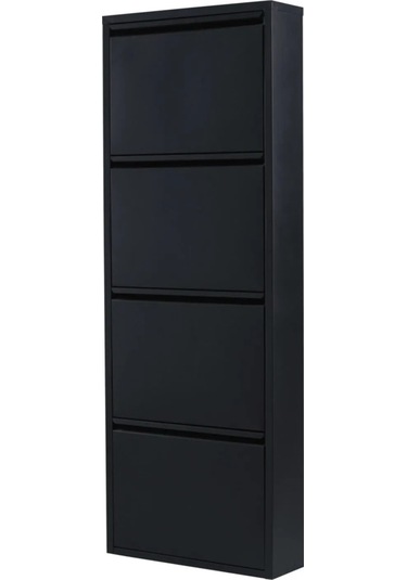 Arthur 4'lü Ayakkabılık Siyah