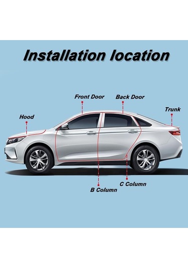 Volvo C70 Iı P15 Typ M 2005 2013 İçin Otomotiv Kapısı Sıyırma, Otomatik Kapı Ses Yalıtımı