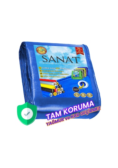 Sanat Pe Branda - 130 Gr/m2 Mavi