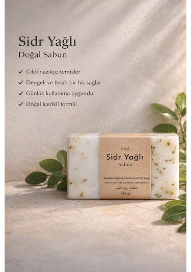 Elif Mira Sidr Yağlı Cilt Bakım Sabunu 120 G