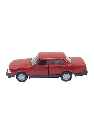1:32 Volvo 240 Gl Çek Bırak -araba - 43784-kırmızı Kırmızı
