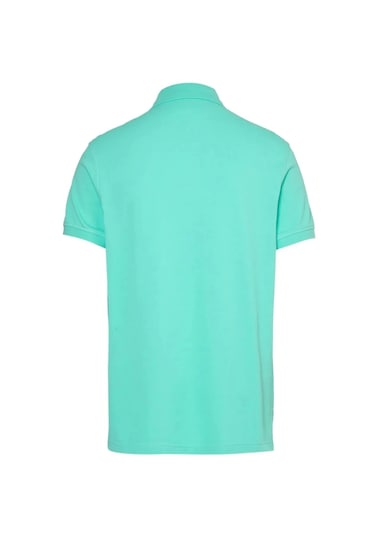 Tommy Hilfiger Polo Yaka Pike Erkek T-shirt Turkuaz