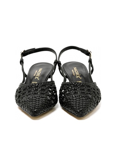 Black Topuklu/ Stiletto Kadın 1971007 Nacree Trecc Capra Nero Black Siyah