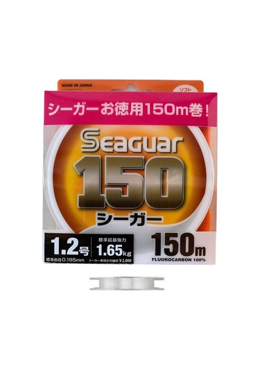 Seaguar 150 0.185mm %100 Fluoro Carbon Misina 150mt