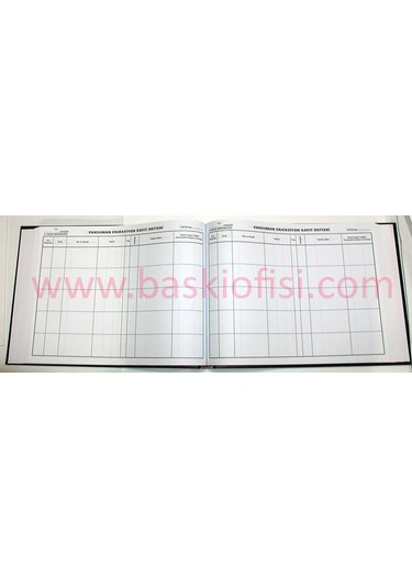 Pansuman Enjeksiyon Kayıt Defteri 400 Sayfa