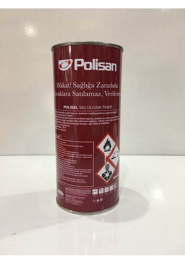 Polisan Polisel Selülozik Tiner 0,9 Lt. (457587251)