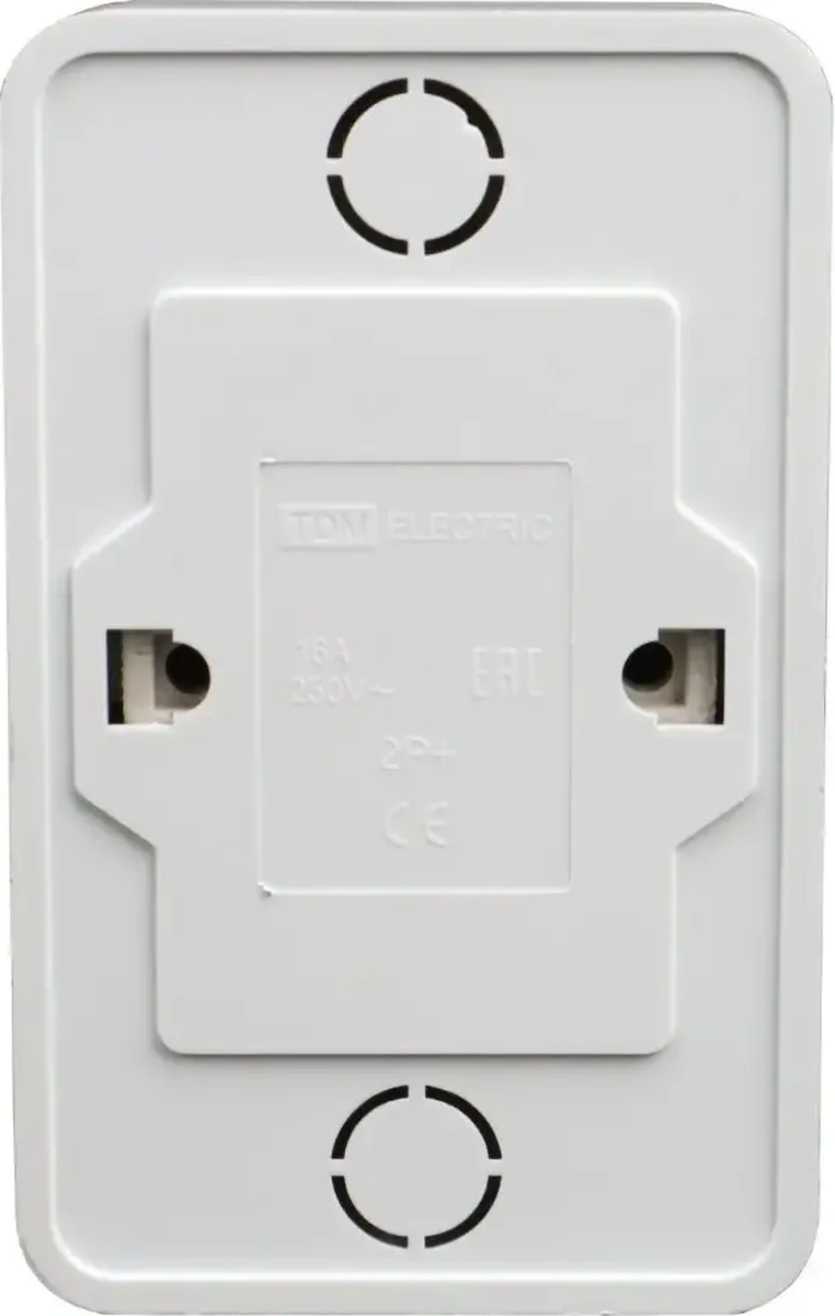 Tdmelectric Topraksız Çiftli Dış Mekan Priz 16a 2 Adet 311309586 Topraklamalı