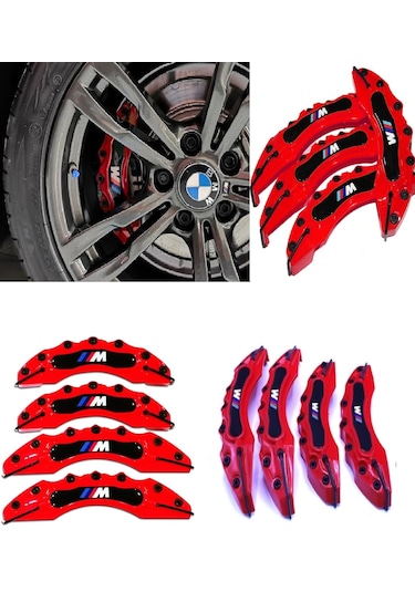 BMW E92  ///M KIRMIZI 17-18-19 4.LÜ KALİPER KAPAGI