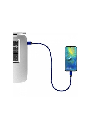 Type C 3.0A Kopmaz Halatlı Hızlı Şarj Kablosu Type C Şarj