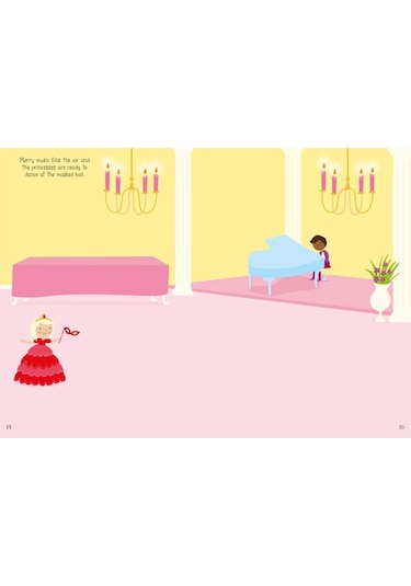 Sparkly Princesses Sticker Book Usborne Publishing
