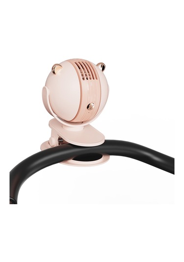 Homyl El Tipi Bladeless Puset Fanı Usb Şarj Edilebilir Pembe