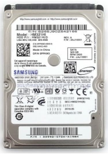 Samsung HM321HI 320 GB SATA HDD