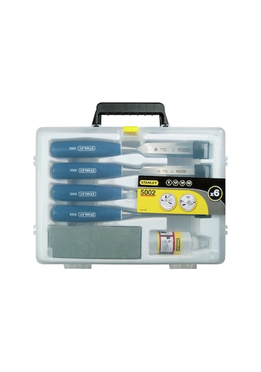 Stanley 0-16-130 İskarpela Tk 5002 4 Pç (6-12-18-25 MM) Mavi