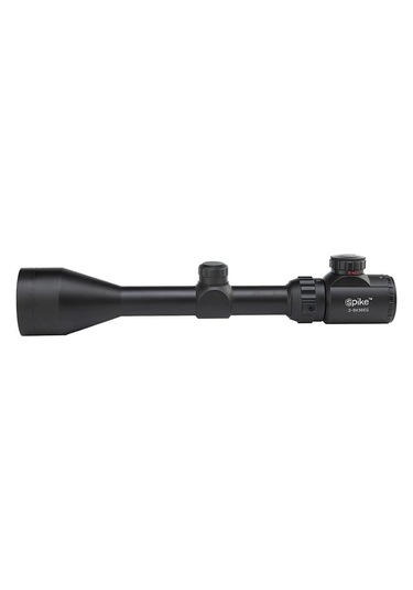 3-9x50 Zoomlu Dürbünü Kırmızı, Yeşil Işık Çelik Gövde Açık Gri