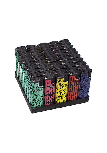 Erzisepet Çakmak Erzi Turbo2000 Zebra Rüzgarda Sönmeyen Çakmak 50'Li