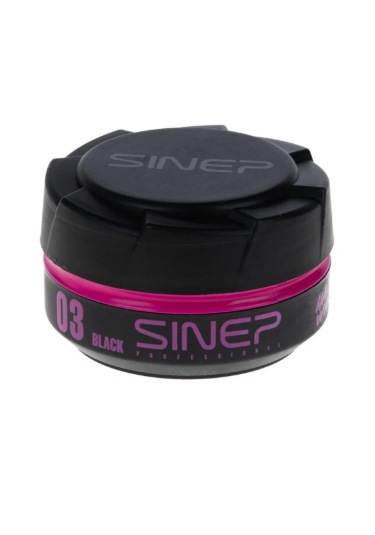 Sinep Yumuşak Tutuş Parlak Wax 03 Siyah 150 Ml