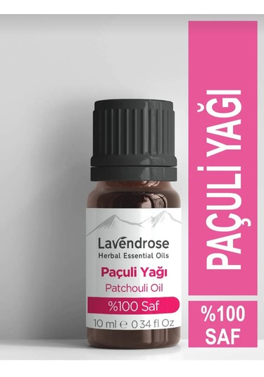 Lavendrose Paçuli Yağı %100 Saf Bitkisel Aromaterapi 10ml