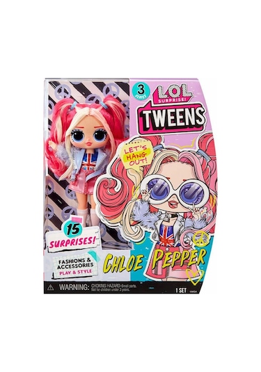 L.O.L. Surprise Tweens Chloe Pepper Seri 3 Bebeği 584056