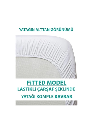%100 Pamuk Sıvı Geçirmez Bebek Alezi - Yatak Koruyucu Çocuk Alez - Park Yatak Ve Beşik Uyumlu