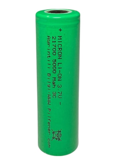 Micron 21700 5000 Mah 3c Li-ıon Pil 10 Adet
