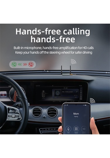 Aux Ses Bluetooth Alıcısı Kayıpsız Ses Adaptörü Rca Hoparlör 5.0 B