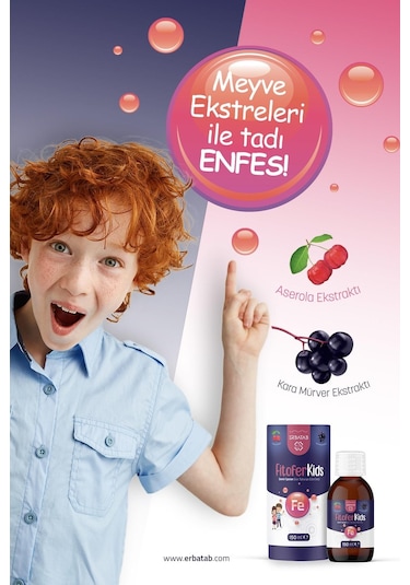 Fitofer Kids Çocuk Demir Takviyesi 150 ML