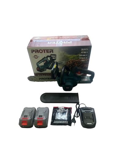 Proter PST 125 ST 250 MM Akülü Ağaç Kesme Makinesi
