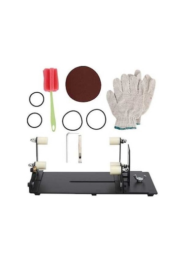 Novahub Pratik Şişe Kesici Makine - Cam Ve Plastik Şişe Kesici Alet Seti Siyah