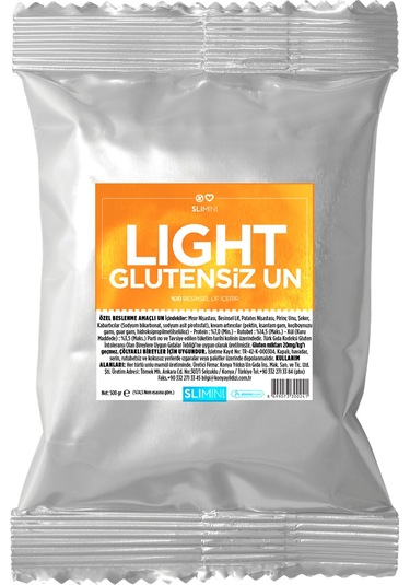 Slimini Light Glutensiz Un 500 G