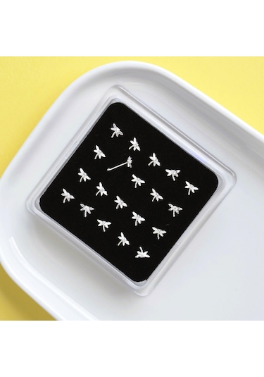 925 Ayar Gümüş Hızma Yusufçuk Figürlü Gümüş Hızma Gri