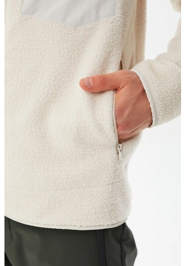 Exuma Erkek Taş Rengi Peluş Polar 2411149 Taş